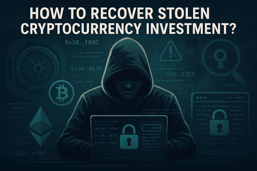 How to Recover Stolen Cryptocurrency Investment?